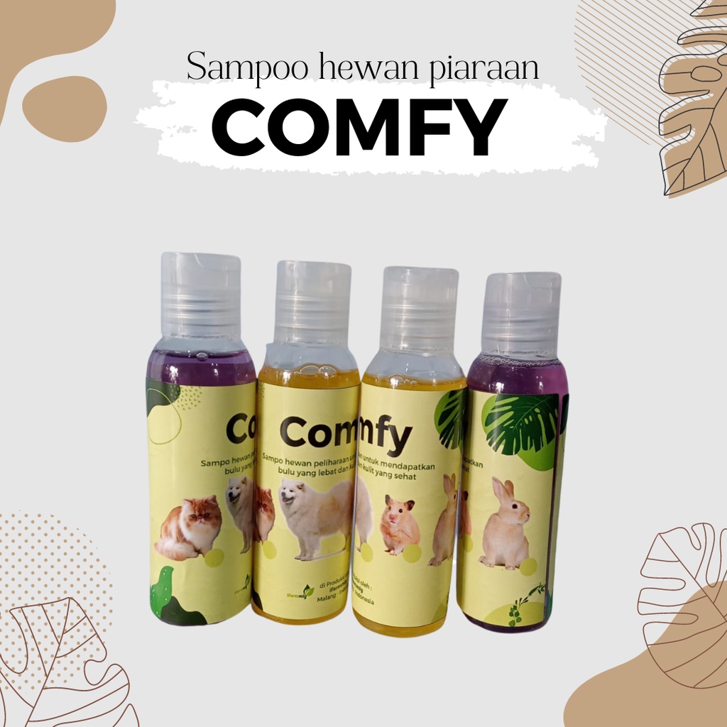 Sampo Kucing - Sampo Anjing - Shampoo Kucing - Shampoo Anjing - Sampo Hewan Piaran "Comvy"