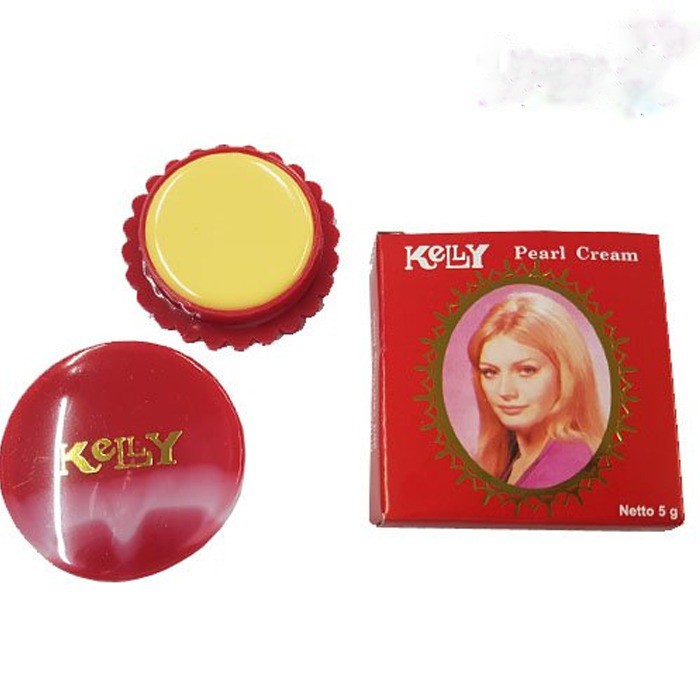 Kelly Pearl Cream foundation Whitening Original Bpom