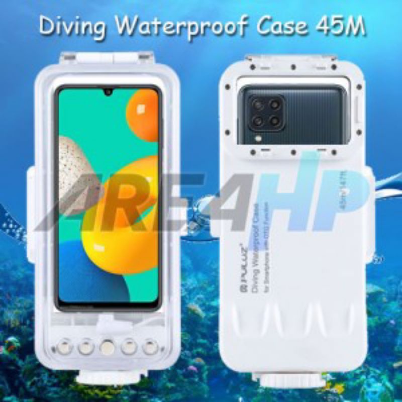 Puluz Diving Waterproof Case Casing Cover 45M Samsung M22,M32