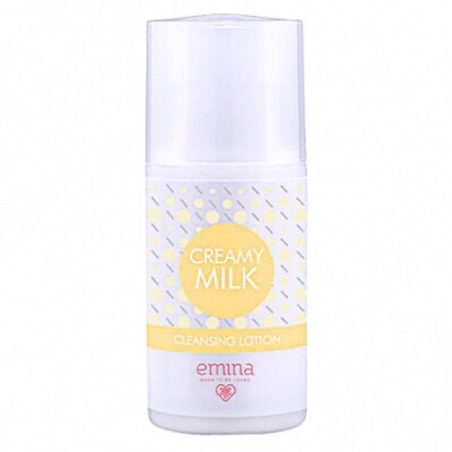 EMINA Face Cleanser Creamy Milk Cleansing Lotion