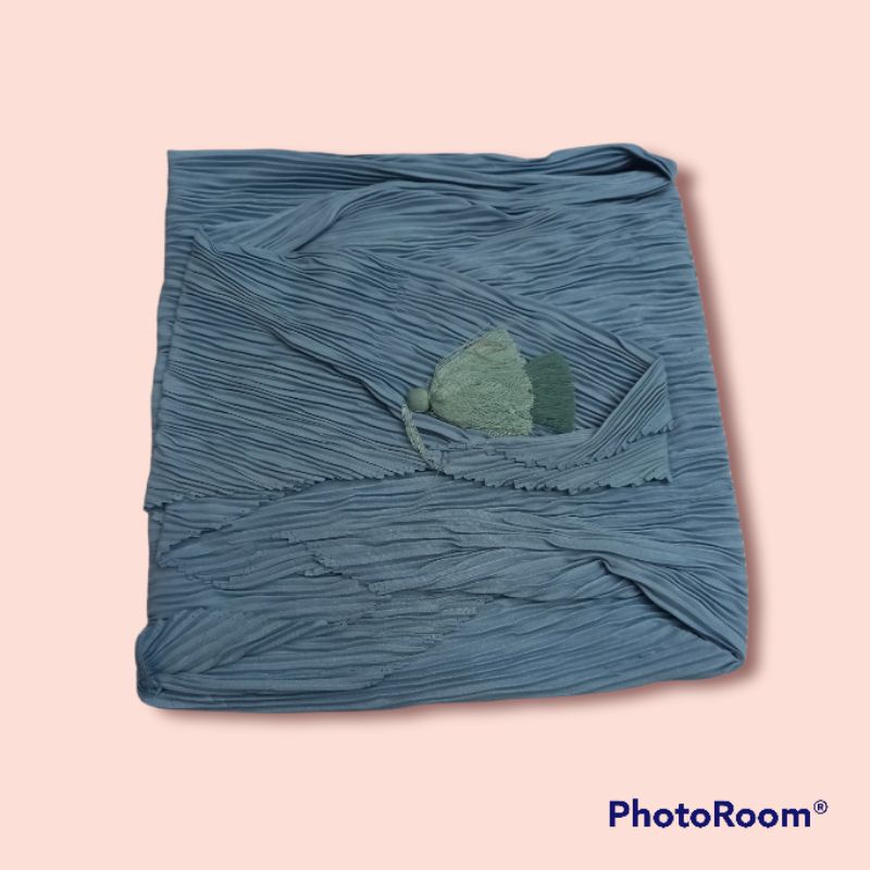 jilbab segi empat plisket jambol-Wardah polos voal