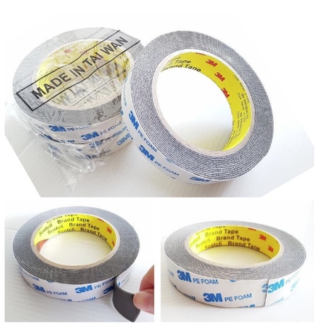 

Double tape 3M Putih 2 x 4 cm / Lem bolak balik 3M / Lem BB