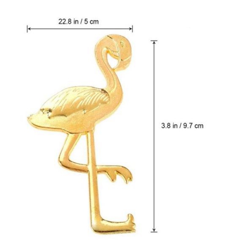 New Fashion Pembuka Botol Golden Flamingo