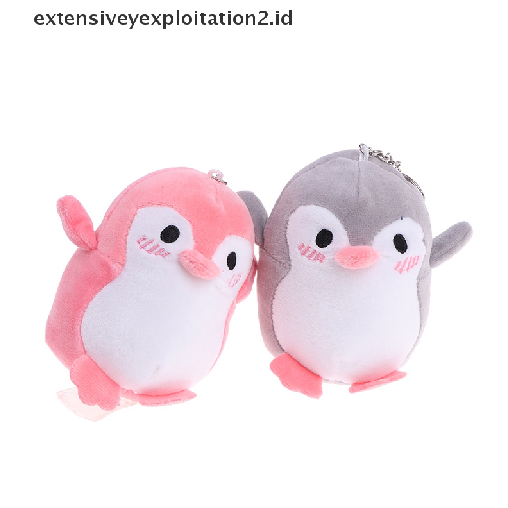 (Hotter) Gantungan Kunci Boneka Plush Pinguin 12cm Gantungan Kunci Mainan Bayi Anak