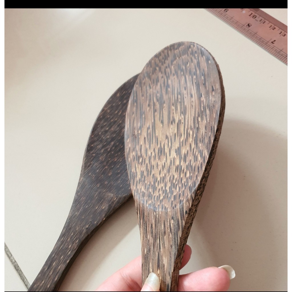 MODEL BULAT Sendok KAYU AREN PREMIUM 34 CM Spatula Sodet Kayu TERMURAH