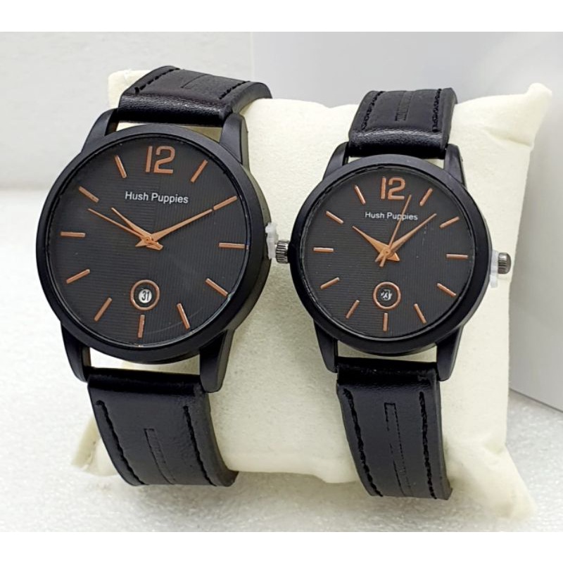 Original Jam Tangan HUSH PUPPIES Couple Premium Kekinian