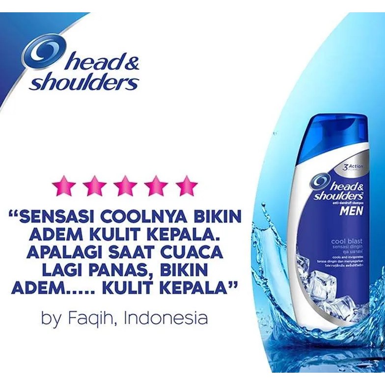 HEAD &amp; SHOULDERS COOL BLAST ANTI DANDRUF 165ML