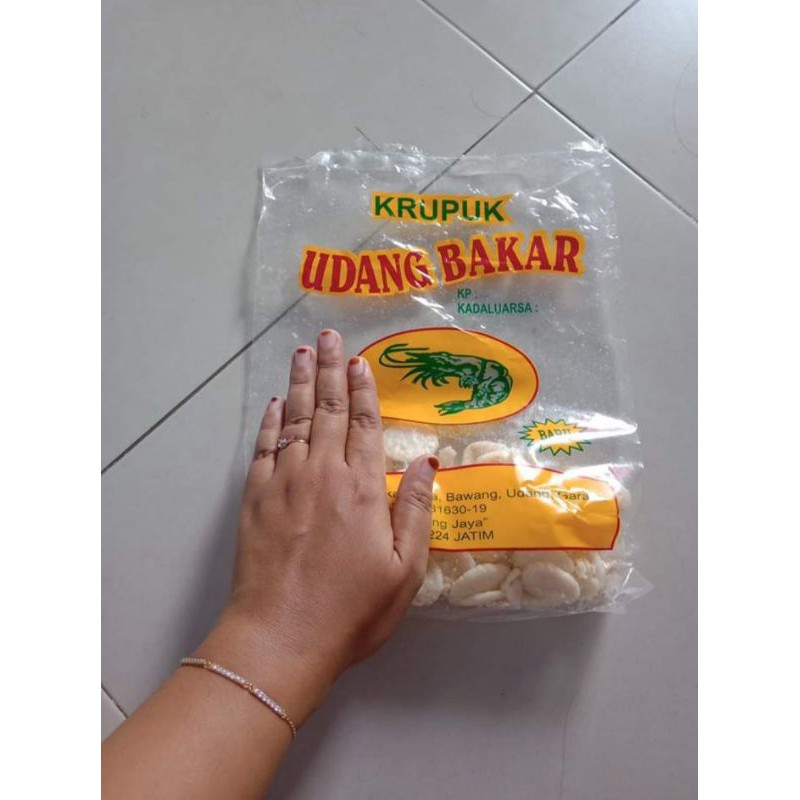 

krupuk udang bakar
