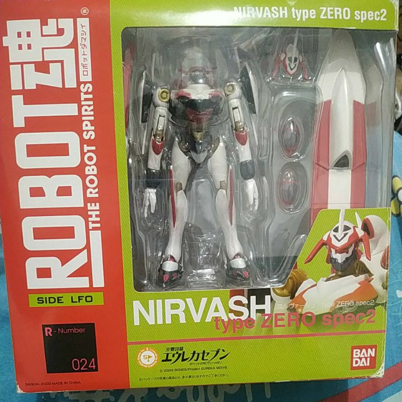 robot spirit nirvash type zero spec 2