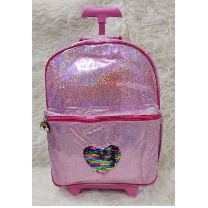 Tas Koper Anak sekolah SD atau SMP sequin love Model justice