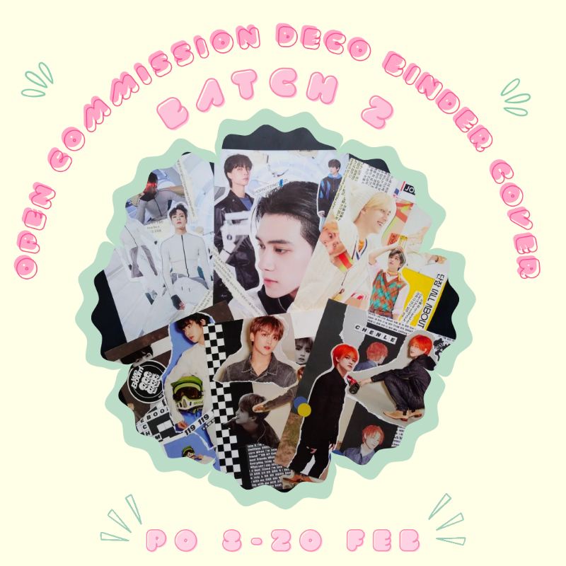 Deco Binder Cover Index (aespa, nct dream, nct 127, nct 2020, nct 2021) a5 a4 b5 hello future we boo