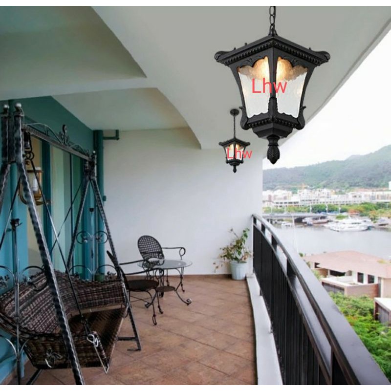 Lampu hias gantung outdoor indoor 1181 dekorasi teras,cafe