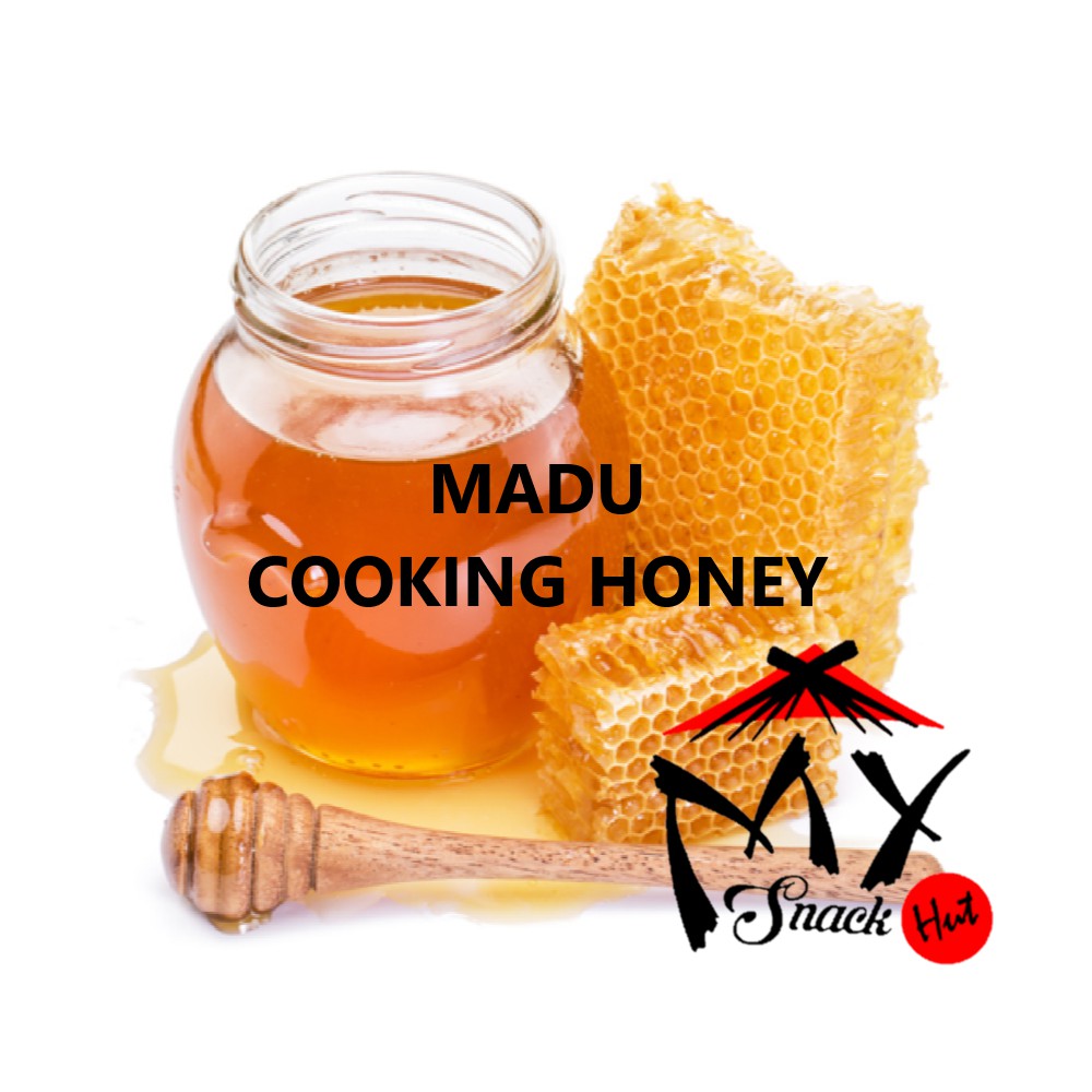 

COOKING HONEY 50ML MADU MASAK BAKING BEE MINUMAN CAKE ROTI KUE COOKIES SALAD DRESSING SAUCE HALAL