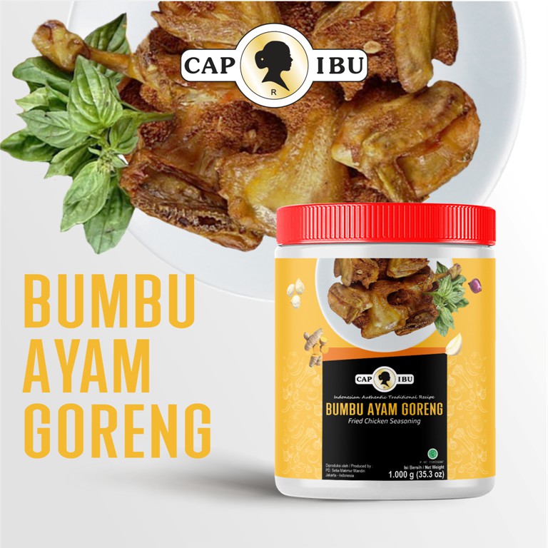 CAP IBU Bumbu Ayam Goreng Kemasan Pot