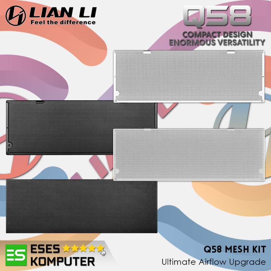 LIAN LI Q58 Mesh Kit | Side Panel Airflow Upgrade