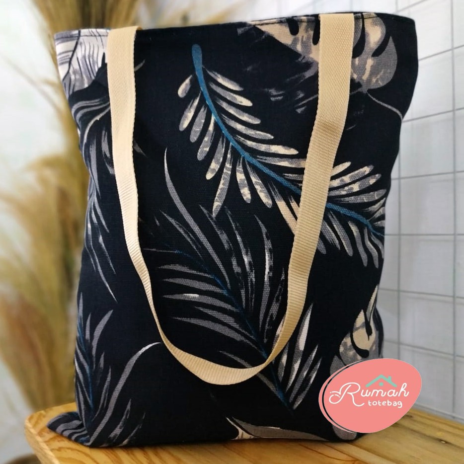 Totebag Kanvas Tebal/ Tas Kanvas / Tote bag Kanvas Tebal