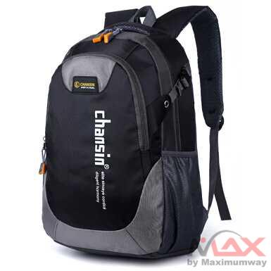 CHANSIN Tas Ransel Backpack Sport Casual Waterproof - HY-117 Warna Hitam