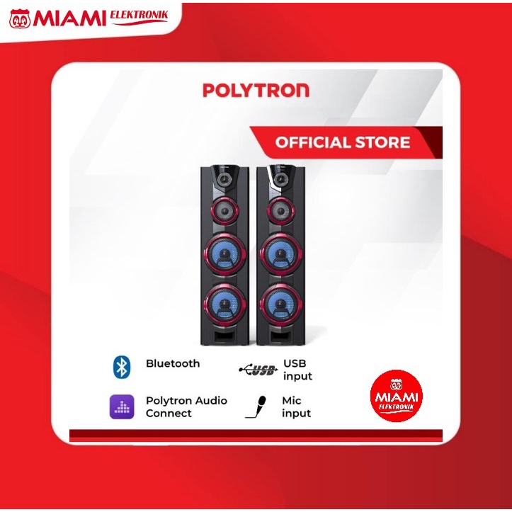 Speaker Aktif Polytron PAS8F28 / Active Speaker Polytron PAS-8F28