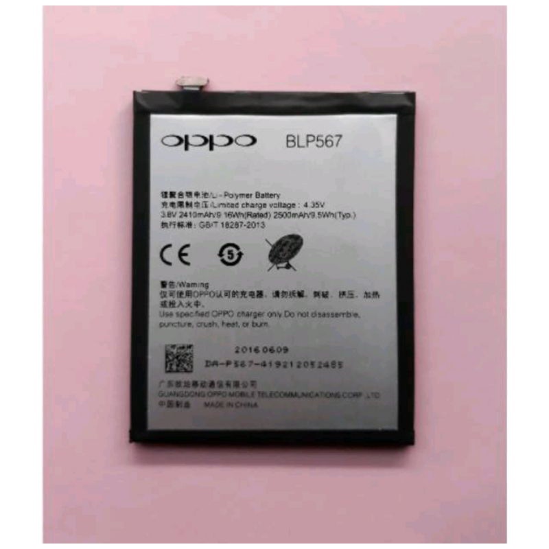 BATRE BATTERY OPPO R1 BLP 567 ORIGINAL