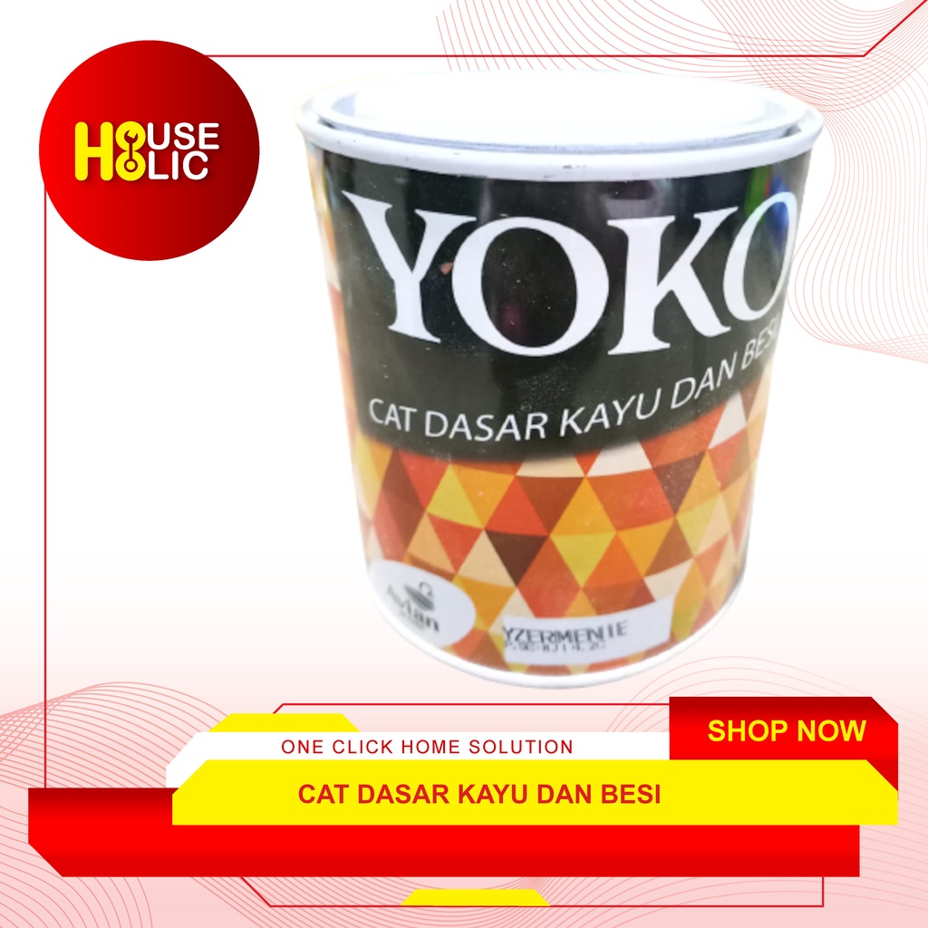 Yoko Yzermenie 0.7 Kg / Cat Minyak Cat Dasar Kayu Dan Besi 0,7Kg