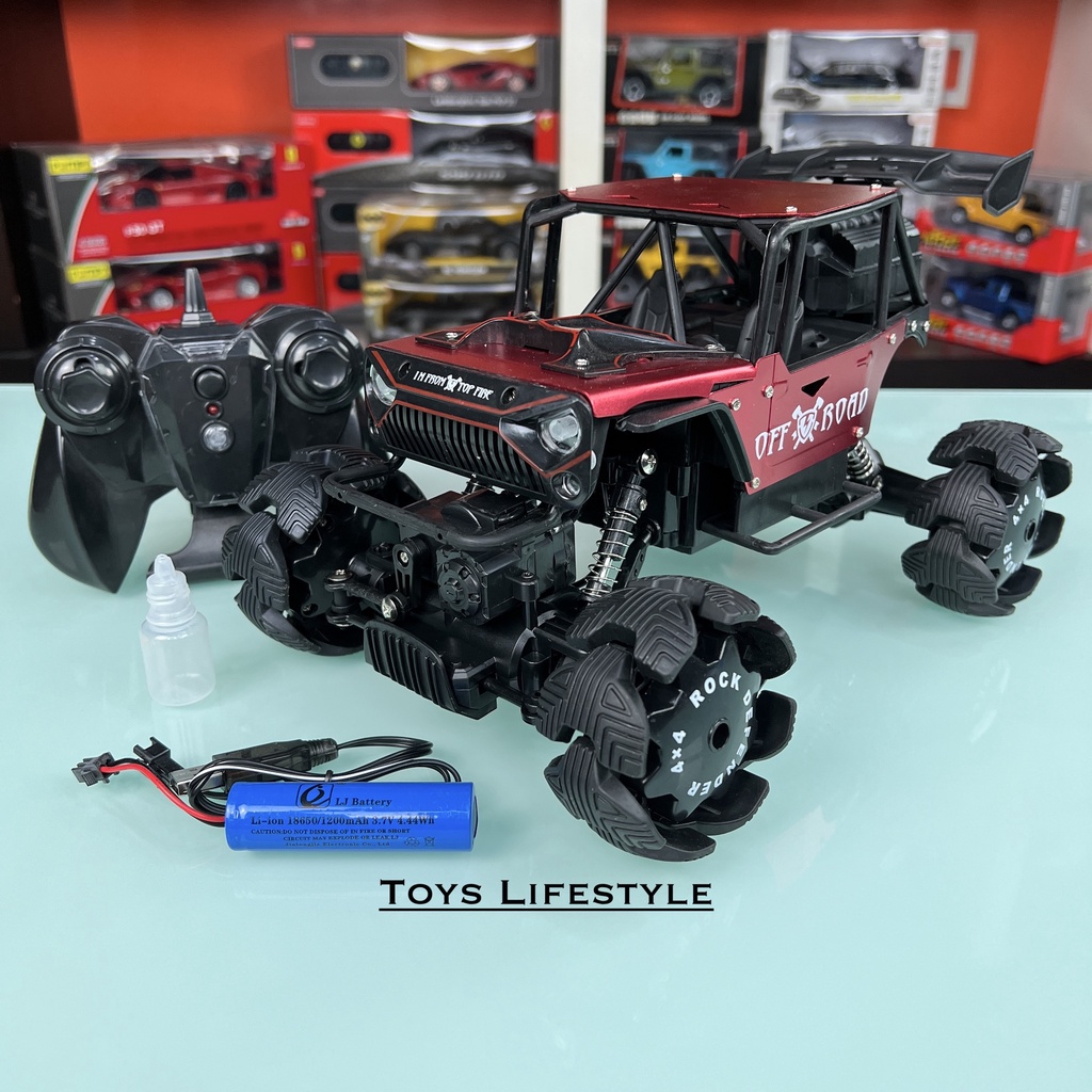 Mainan Mobil Remote Control RC Rock Crawler Offroad Besar 1:14