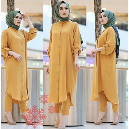 BELLVA BY SHOFIYA / SET Tunik muslimah/ tunik remaja/ tunik terbaru/tunik 2020/tunik kekinianREMAJA