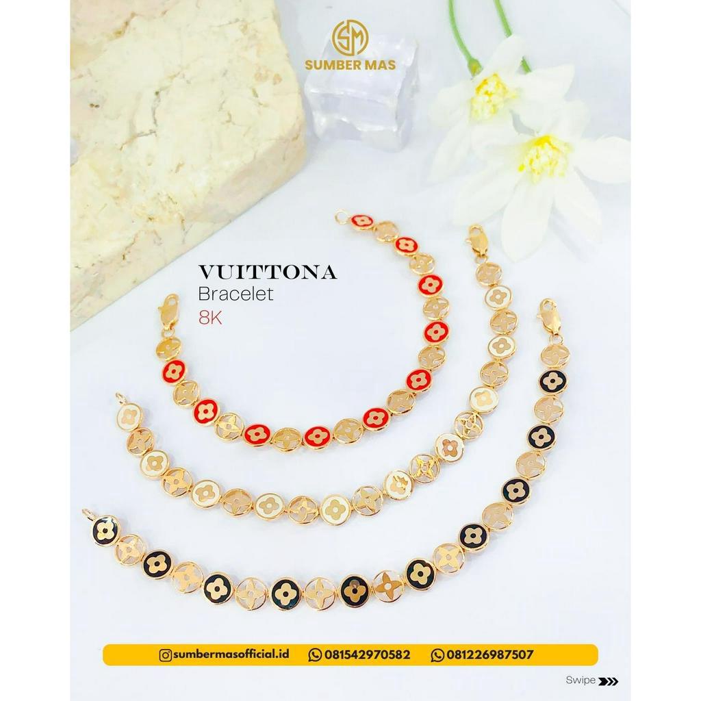 GELANG VUITTONA FASHION 8K - SUMBER MAS