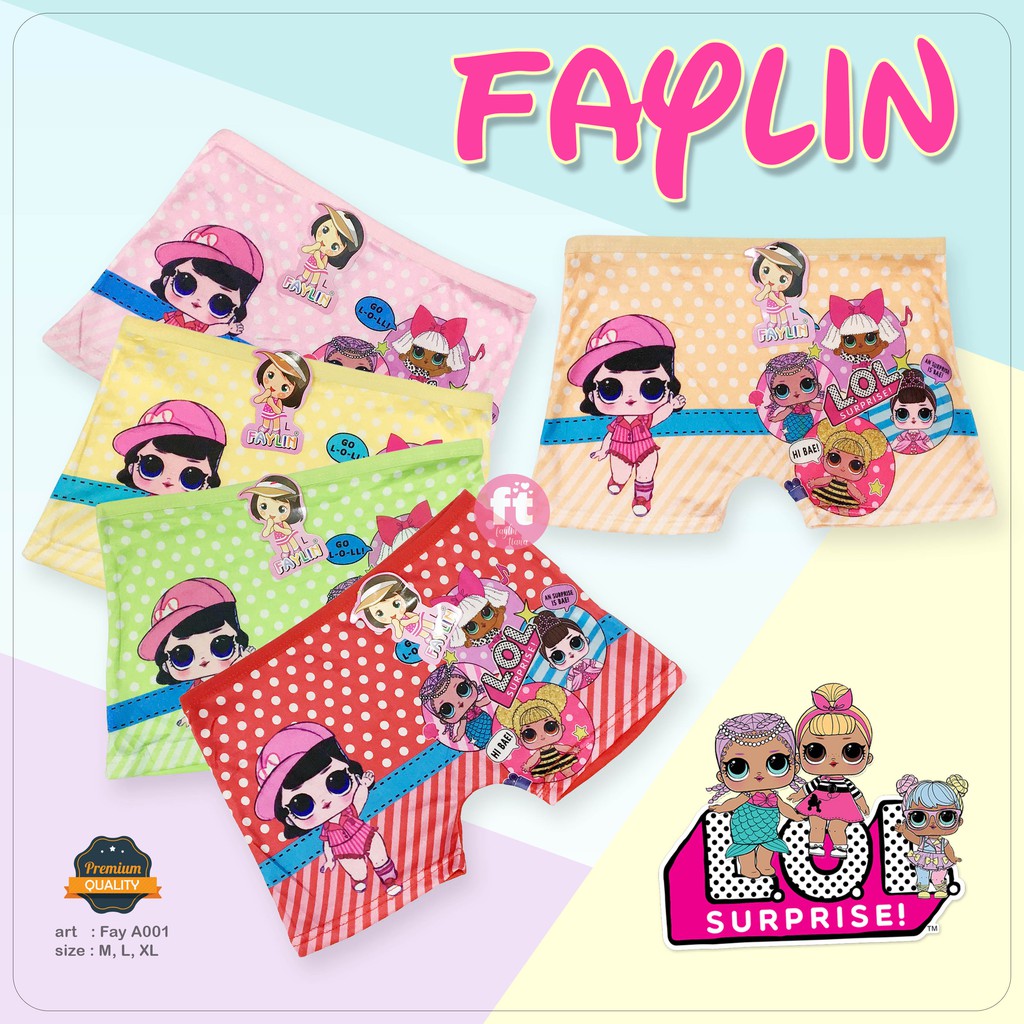 FAYLIN | Boxer Anak Perempuan / art FAY A00X