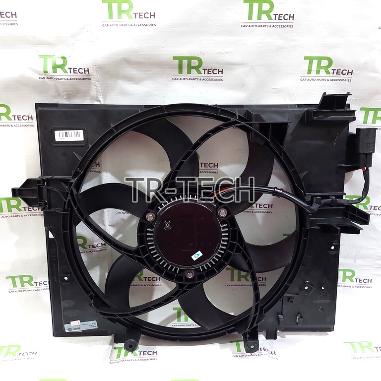 Extra fan extrafan elektrik fan BMW 5 E-60 E60 merk BERH HELLA