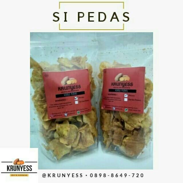 

KRUNESS UBI RASA PEDAS 100 GRAM