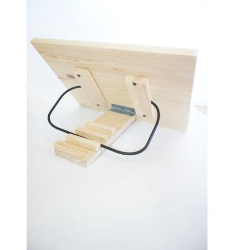 

GREAT SALES 9826 Wooden Book Stand Cookbook Stand Holder Penyangga Buku Laptop Tablet Kanvas Lukis Gambar Kayu ㊤