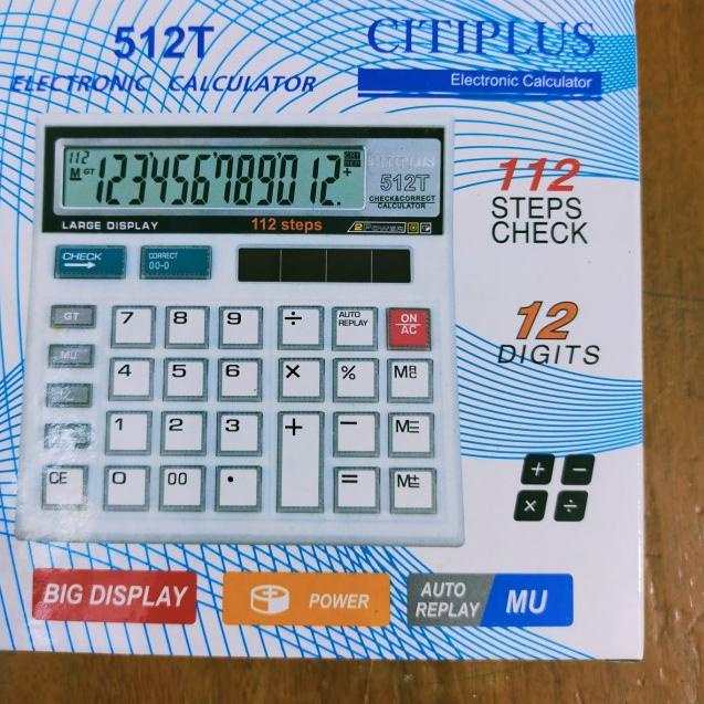 

☺ kalkulator citizen CT 512T ♗
