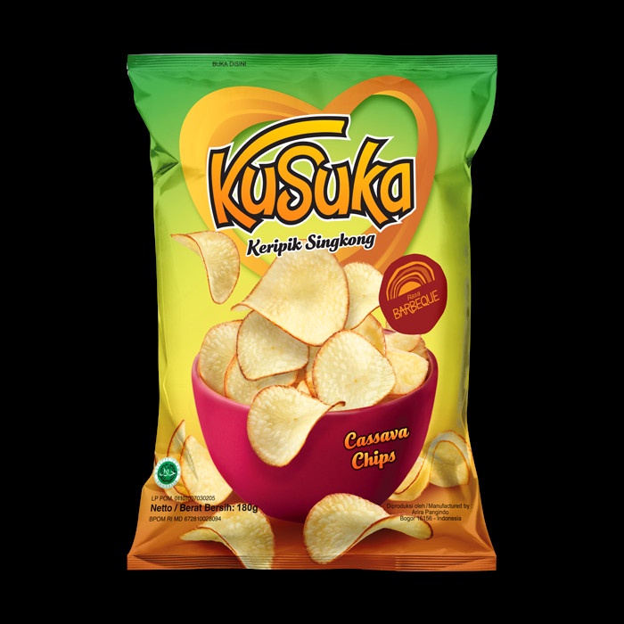 

KUSUKA Keripik Singkong Pack 180gr (Semua Rasa)