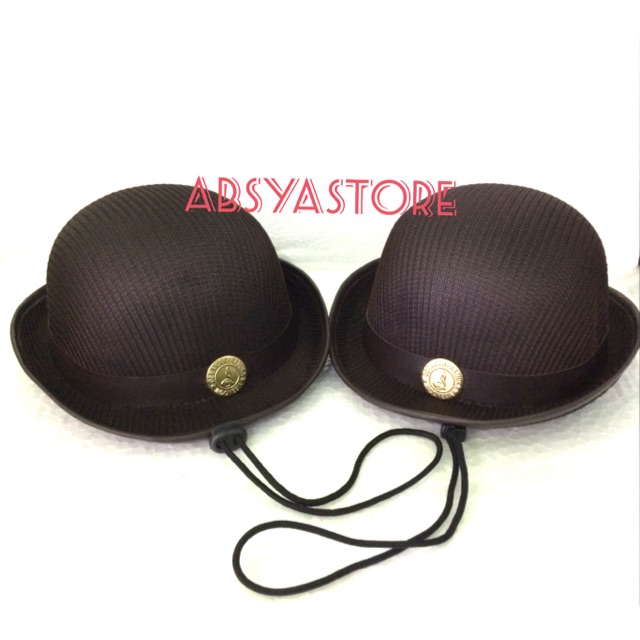 Grosir topi boni pramuka laken dan beludru MURAH