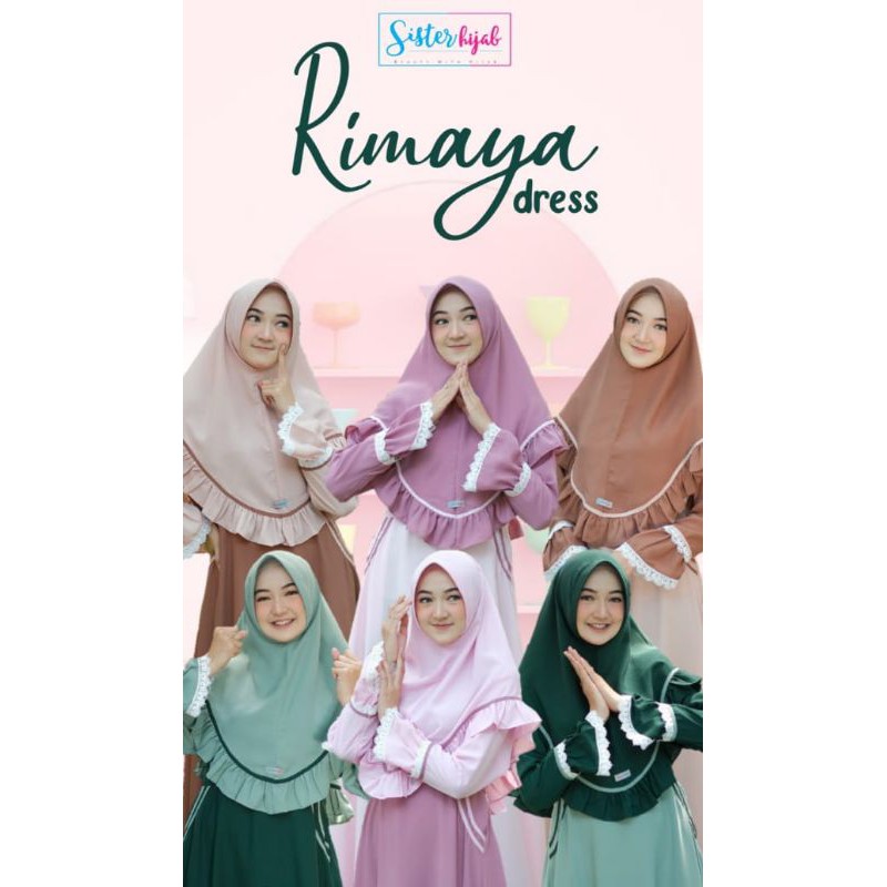 Rimaya Dress Gamis Set by Sister Hijab