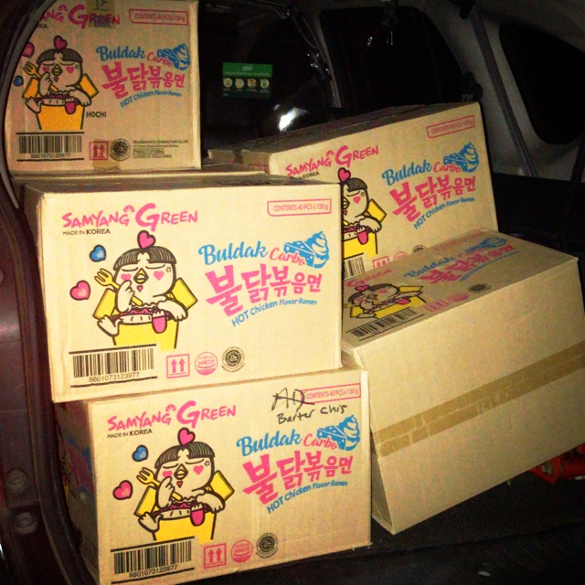 Samyang Carbonara GROSIR samyang halal murah exp SEPT 2020