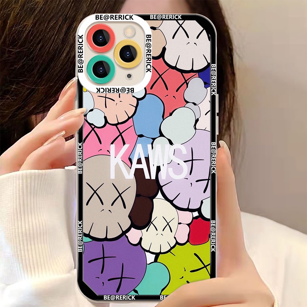 Soft Case TPU Transparan Motif Kartun Angel Eye Untuk iPhone 11 12 13 Pro Max X XR XS Max 13 12 Mini 7 8 Plus SE 2020 SE 2022