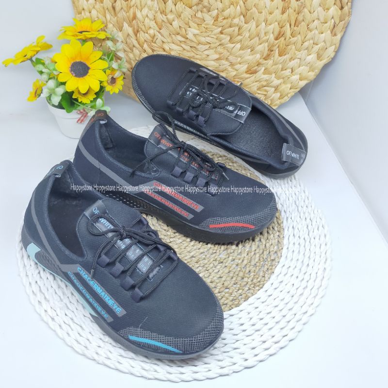 CUCI GUDANG Sepatu pria sneaker BONUS MASKER KF94 running fashion shoes - sneaker pria dan wanita ringan HPD502