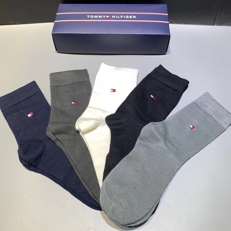 KAOS KAKI TOMMY HILFIGER UNISEX IMPORT QUALITY Kode M1020 1 SET PREMIUM QUALITY