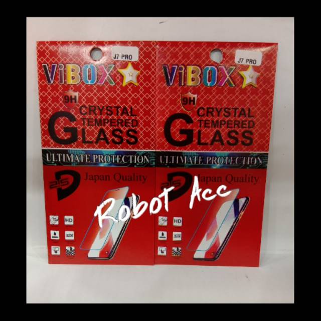 temper glass vbox Samsung J7 pro Anti Gores kaca Samsung J7 pro