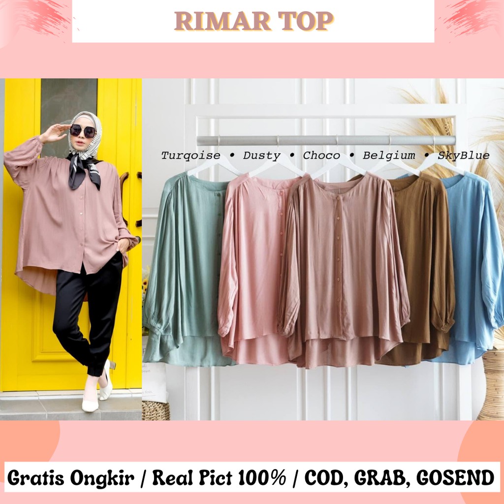 RIMAR TOP / ATASAN / KEMEJA KERJA