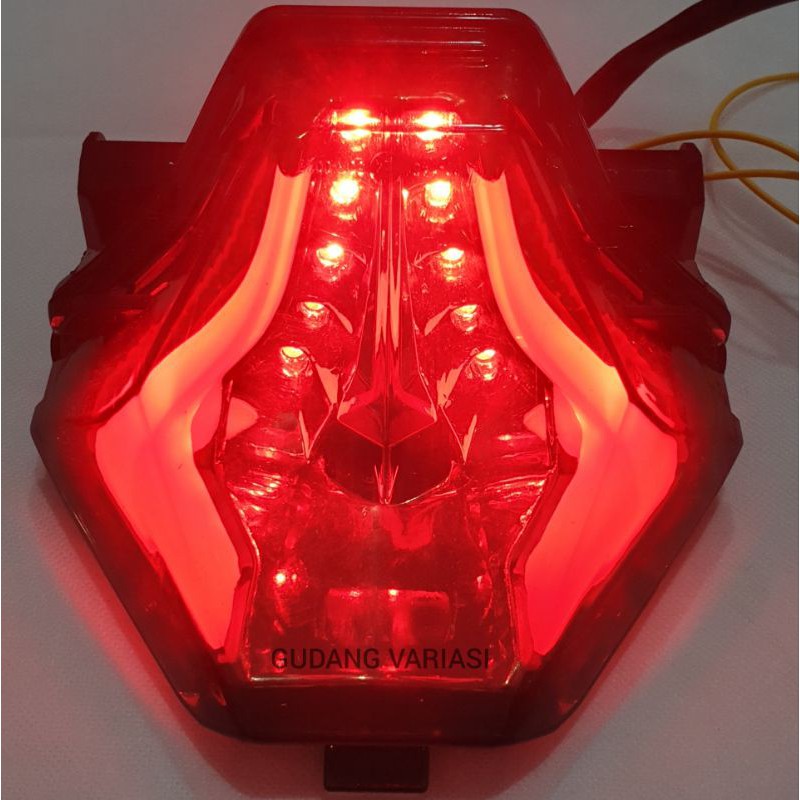 Lampu stop led belakang 3 in 1 Mx King R25 Model JPA