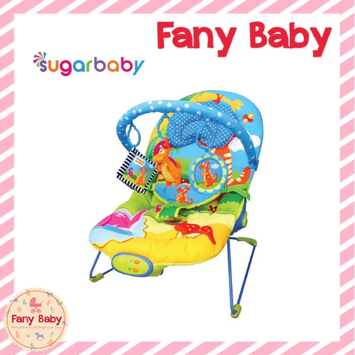 SUGAR BABY BOUNCER 3 RECLINE [ FUN DINO ]