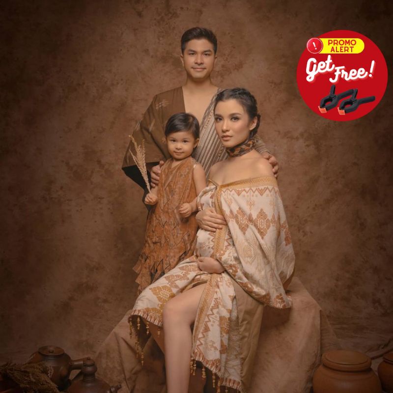 Background Backdrop Layar Latar Foto Studio Group Wisuda Wedding Abstrak Coklat Besar 3x5meter