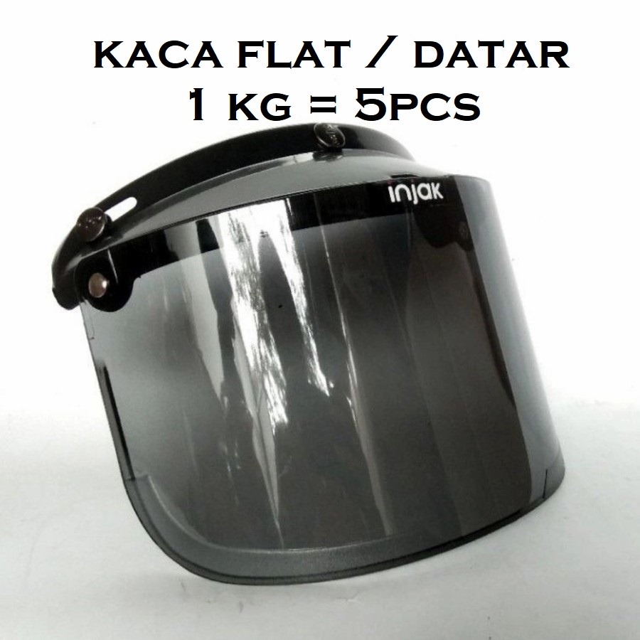 Kaca Flat Helm Bogo Kaca Helm bogo Flat Kaca datar ORIGINAL