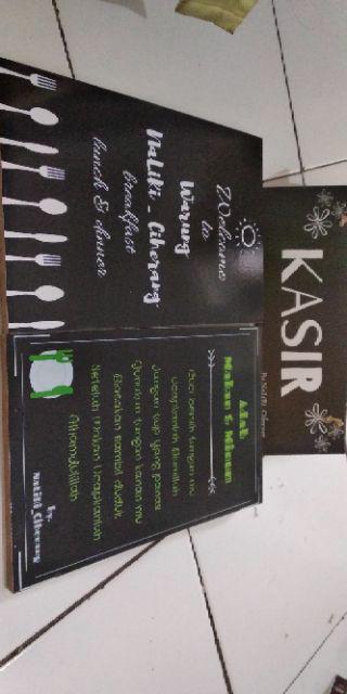 Hiasan Dinding Poster Kayu Al-203