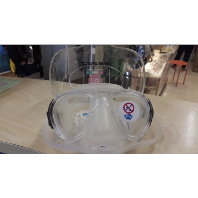 Diving mask cressi calibro clear