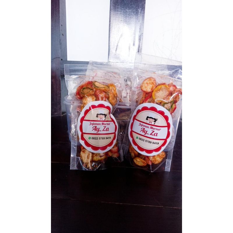 

kerupuk seblak kemasan 100gr