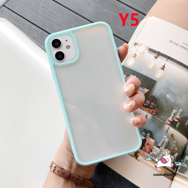 Casing Soft Case Silikon Warna Macaron Untuk iPhone 11 / 12 / 13 Pro MAX / 6 / 6s / 7 / 8plus / X / XR / XS MAX / SE