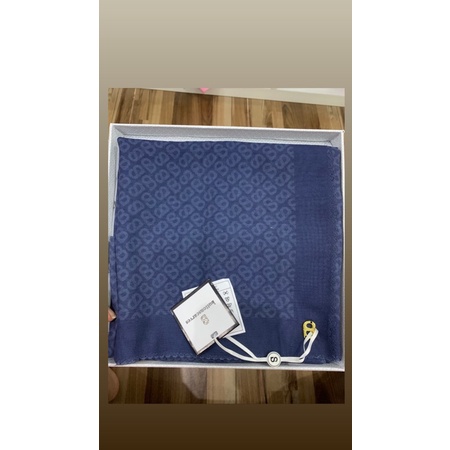 buttonscarves tapis oxford blue